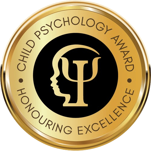 Seal: Gold Literary Excellence Award, Institute of Child Psychology